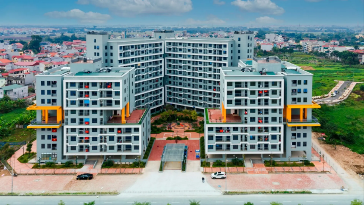 Nhà ở xã hội KĐT Kim Chung có giá 18,4 triệu đồng/1m2